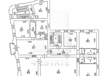 Аренда представительского офиса в особняке, м. Арбатская