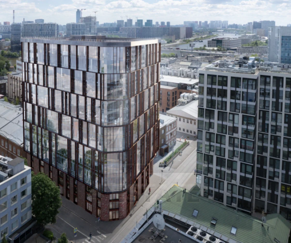 Продажа офисов в бизнес-центре "Башня Рябов", м.Тульская