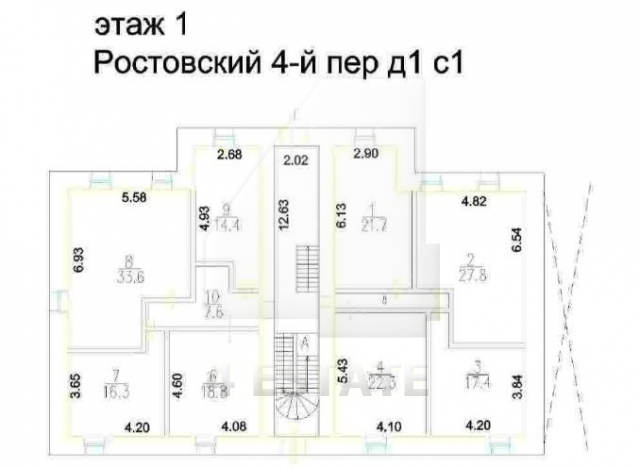 Аренда особняка класса В+ под медицинский центр, м. Смоленская.