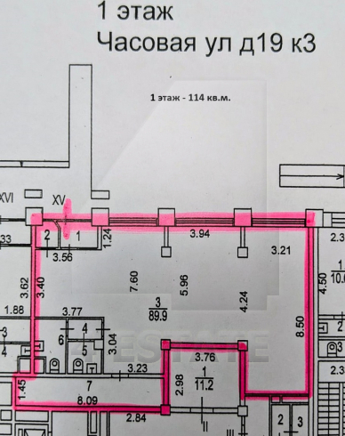 Аренда помещений с отдельным входом в элитном ЖК, м.Сокол.