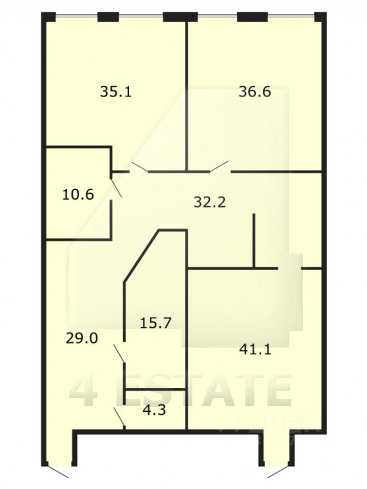 Продажа офиса в бизнес-центре класса В+, м.Бауманская.               