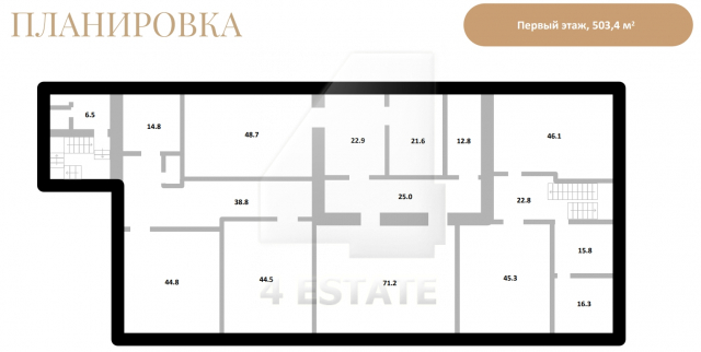 Исторический особняк класса В+, м. Курская.