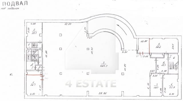 Продажа презентабельного особняка класса В+, м.Смоленская.