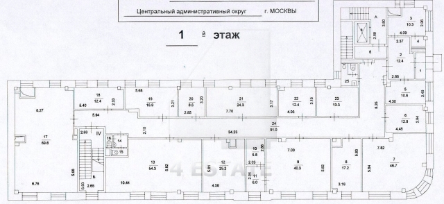 Аренда презентабельного особняка класса В+, м.Курская.