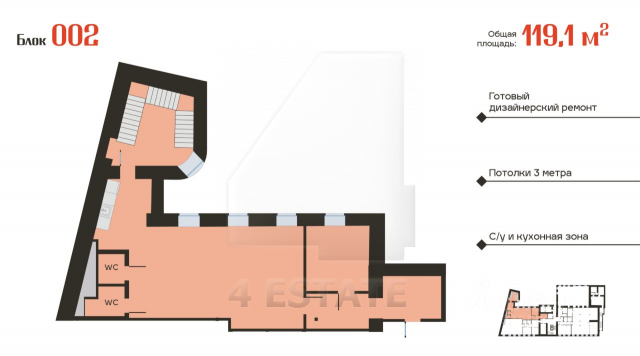 Продажа офиса в особняке класса А, м.Китай-город.