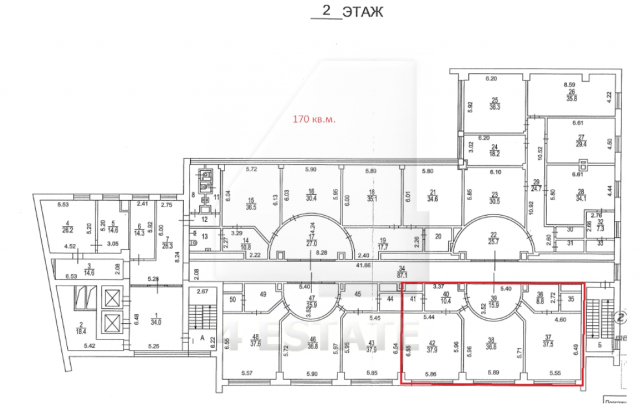 Офисы в бизнес центре класса А, м.Белорусская.