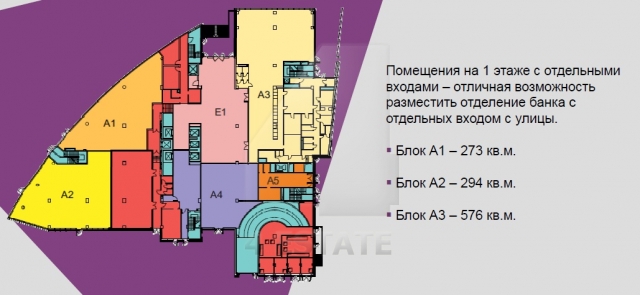 Продажа бизнес центра класса А, м.Курская.
