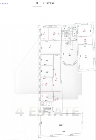 Аренда особняка класса В+, м.Третьяковская..