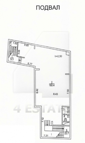 Аренда нового особняка класса А, м.Кропоткинская.