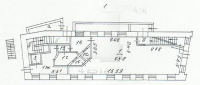 Банковский особняк в аренду, м.Полянка.