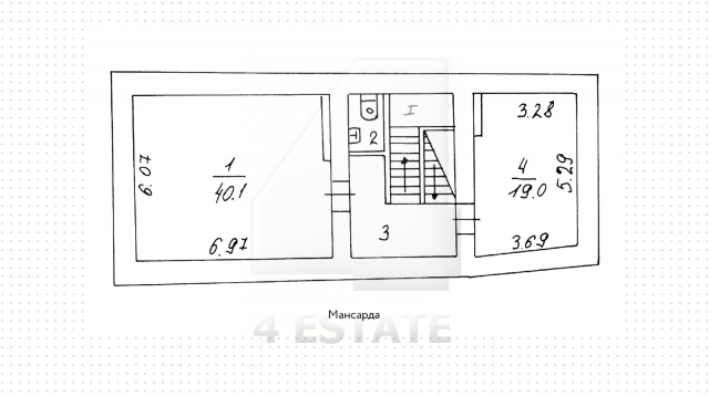 Продажа презентабельного особняка класса В+, м.Новокузнецкая.