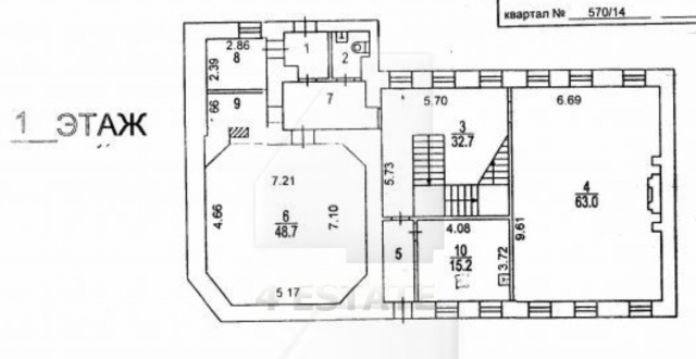 Продажа представительского особняка, м.Смоленская.