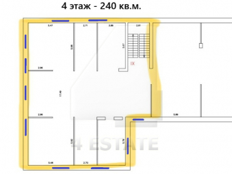 Аренда офисов в бизнес центре класса В, м.Ленинский пр-т.