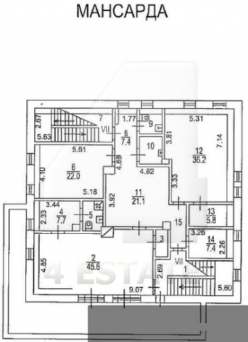 Продажа презентабельного особняка класса А, м.Арбатская.