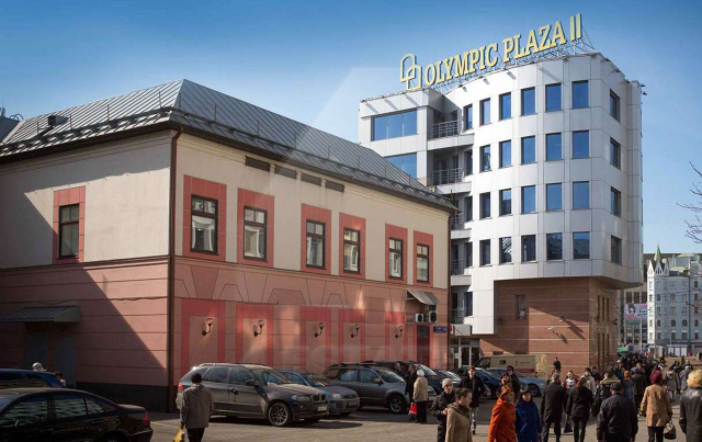 Аренда офиса в бизнес-центре класса А «Олимпик плаза 2»(Olympic Plaza II), м.Проспект Мира.