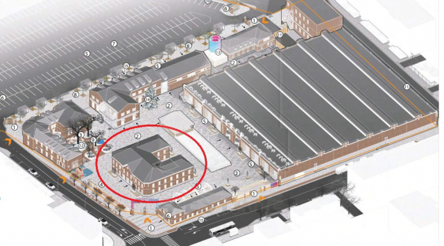 МФК класса А "Три вокзала. Депо ", Комсмольская