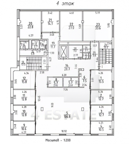Аренда презентабельного офиса в бизнес центре класса А, м.Кропоткинская.