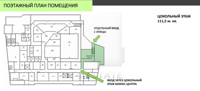 Торговое помещение под общепит, м.Преображенская площадь.