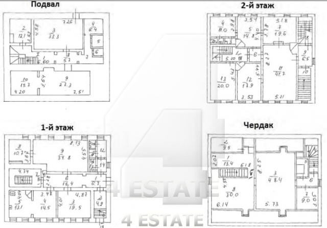 Продажа двух отреставрированных особняков на продажу, м. Таганская.