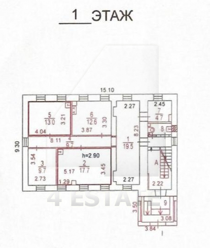 Аренда особняка под мед. центр, м.Кутузовская.