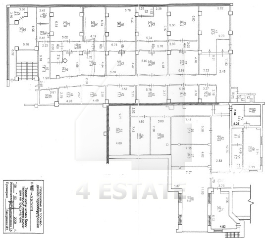 Продажа этажа в торгово-офисном центре,м. Пролетарская.