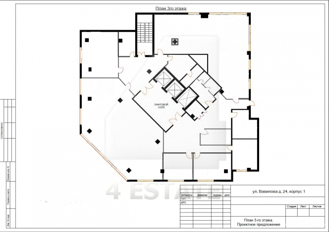 Бизнес-центр «Вавилов Тауэр», м.Ленинский проспект