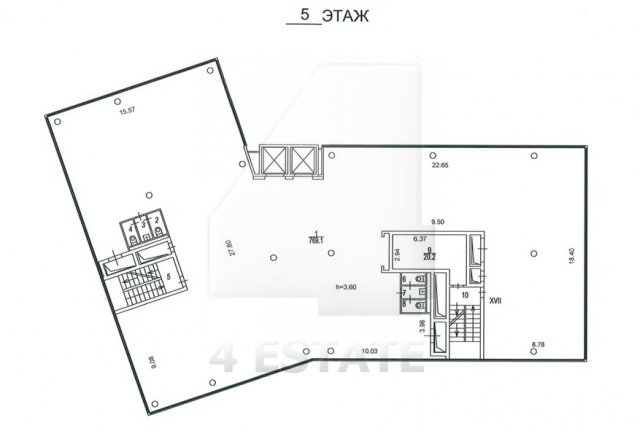 Аренда бизнес-центра класса А, м.Смоленская.