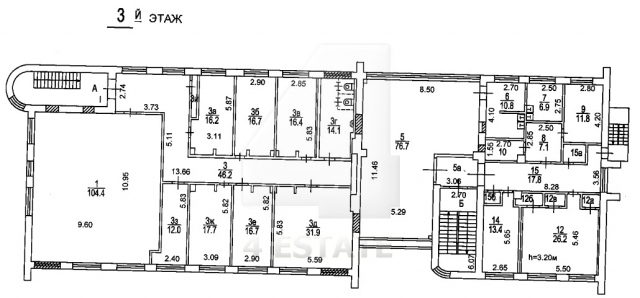 Офисное здание в аренду, м.Автозаводская.