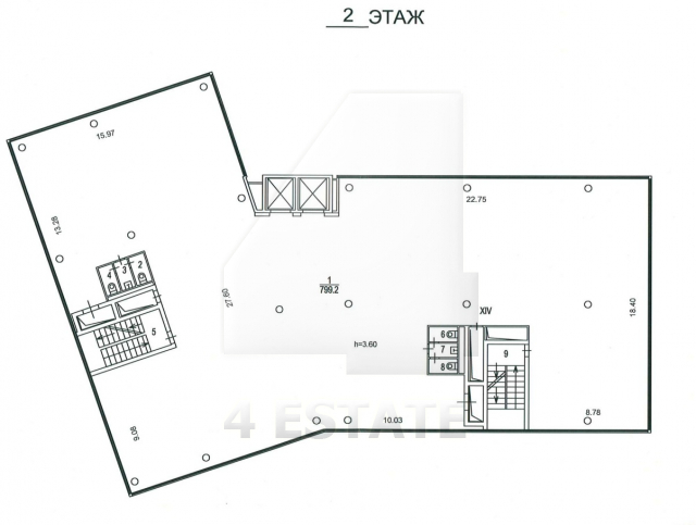 Аренда бизнес-центра класса А, м.Смоленская.