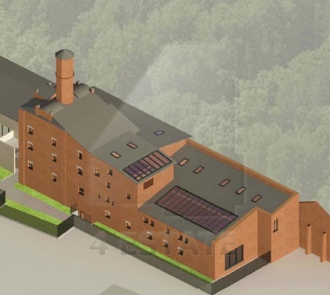 Реконструированный особняк классса А в стиле "Loft", м.Парк культуры.