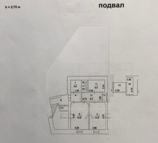 Аренда части особняка класса В+, м.Арбатская.