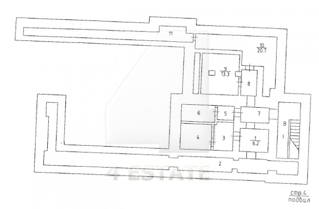 Аренда офисного и банковского помещения в особняке, м.Полянка.