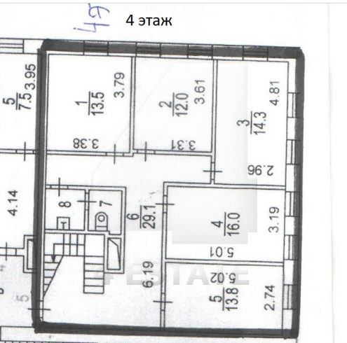 Аренда офисов в презентабельном особняке класса В+, м.Цветной б-р.
