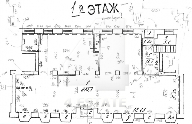 Торговое помещение на первой линии домов, м.Римская.