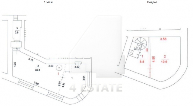 Продажа торгового помещения с высококачественным ремонтом в стиле Лофт, м.Арбатская.