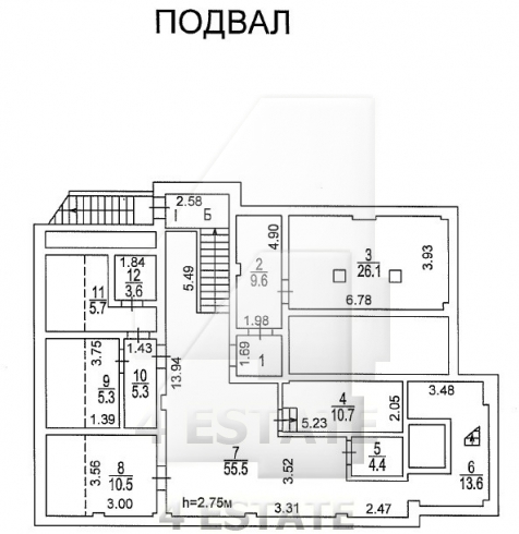 Продажа презентабельного особняка, м.Цветной б-р.