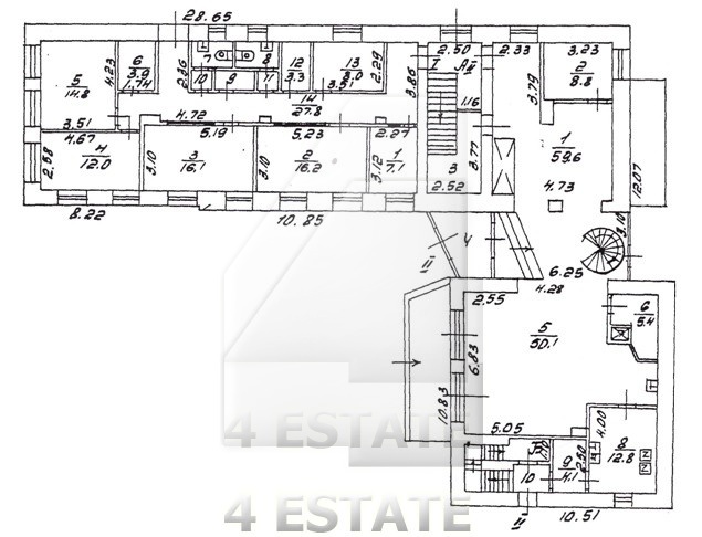 Продажа презентабельного особняка, м.Смоленская.