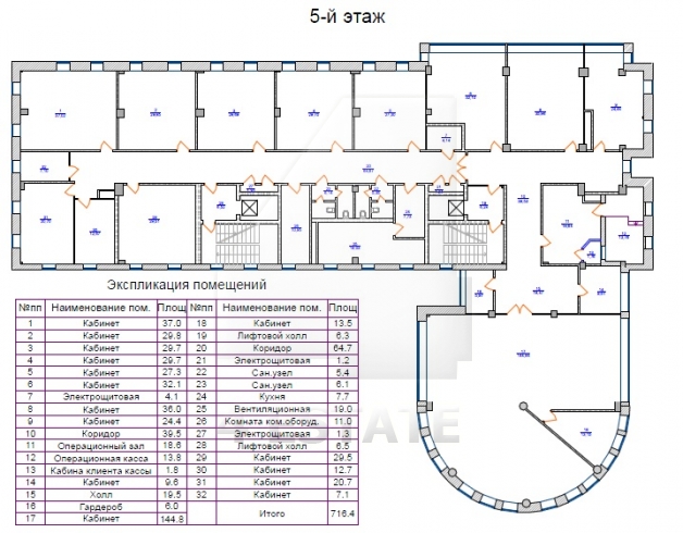 Продажа части  бизнес центра класса В+,  м.Белорусская.