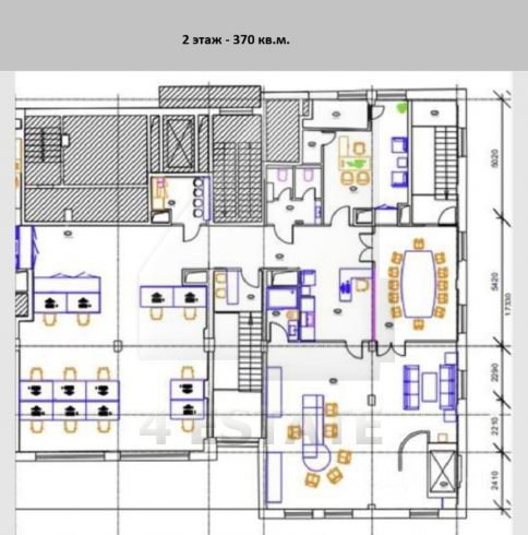 Аренда представительского офиса в элитном ЖК с отдельным входом, м.Цветной б-р.
