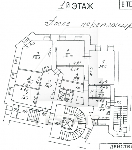 Аренда офиса в элитном жилом доме класса А, м.Тургеневская.