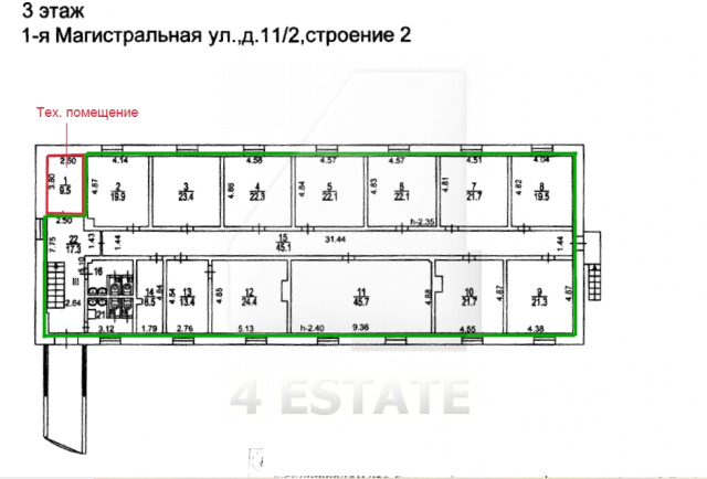 Офисный комплекс, м.Беговая