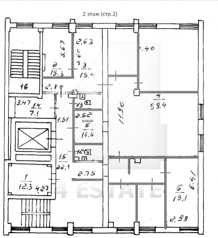 Аренда в бизнес центре класса В, м.Бауманская.