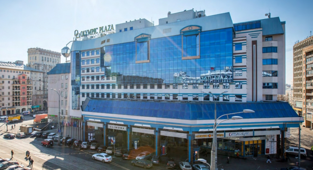 Бизнес-центр класса А «Олимпик плаза 1»(Olympic Plaza 1), м.Проспект Мира.