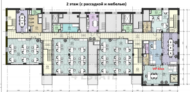 Аренда представительского офиса в элитном ЖК с отдельным входом и мебелью, м.Цветной б-р.