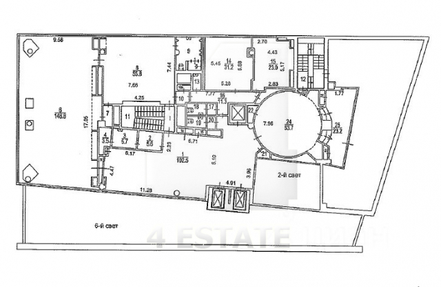 Аренда офиса в бизнес-центре класса "Премиум", м.Кропоткинская.