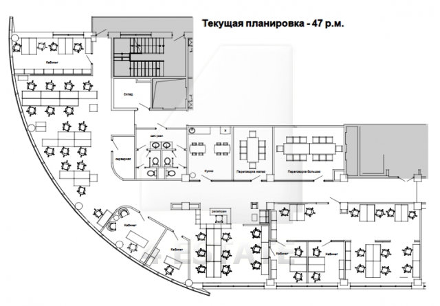 Аренда в бизнес центре класса А "Северное сияние", м.Савеловская.