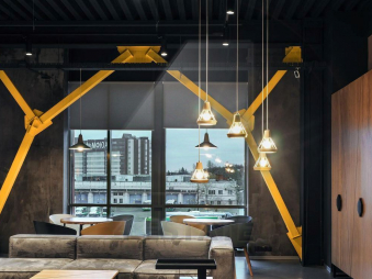 Аренда офисов в бизнес центре класса В+ «Heo Гео», м.Калужская.