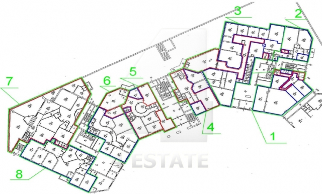 Презентабельные помещения с отдельными входами(с мебелью), м.Шаболовская.