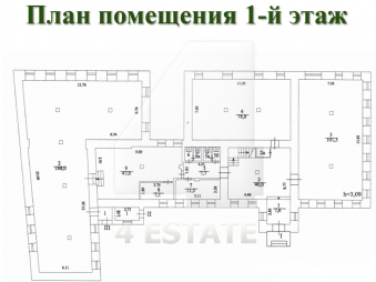 Аренда особняка или офиса в нем, м.Площадь Ильича.