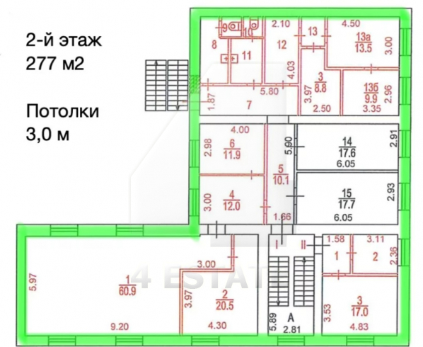Офисное здание класса В, м.Римская.
